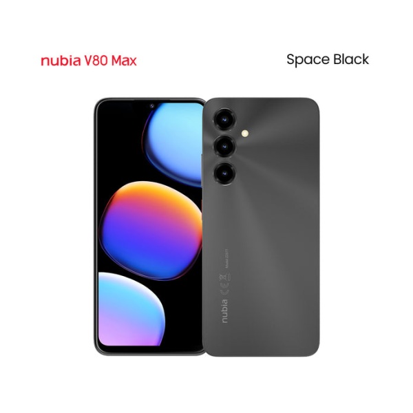 Nubia V80 Max Space Black - Telephone Shopping