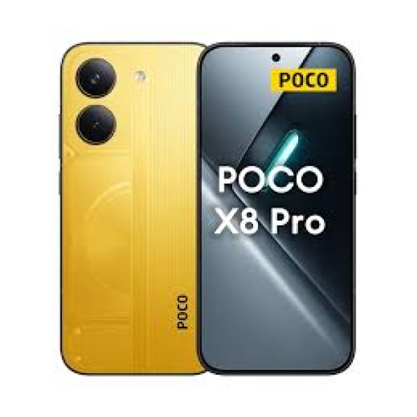 Xiaomi Poco X 8 Pro Yellow 12/512GB - Telephone Shopping